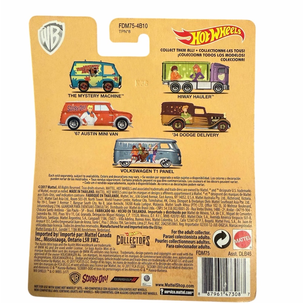 Scooby-Doo '34 Dodge Delivery Hot Wheels Toy Car - NWT - Picture 4 of 4